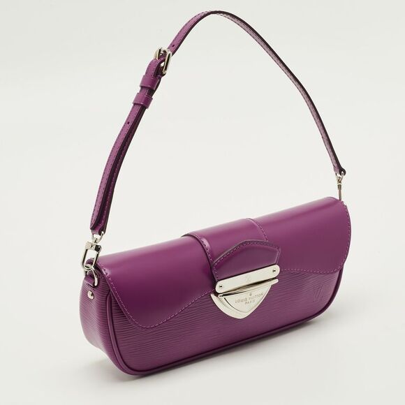 Louis Vuitton Montaigne Grenade Epi Leather Clutch Bag - Picture 3 of 7